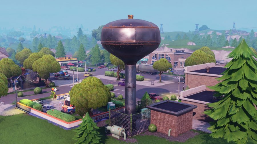 Fortnite Water Tower location 2