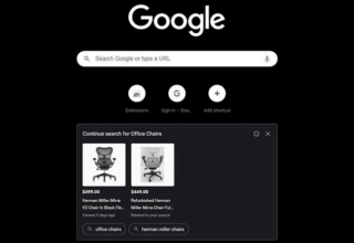 Google, Chrome’un Yeni Sekme Sayfasında Alışveriş Reklamları Gösterecek