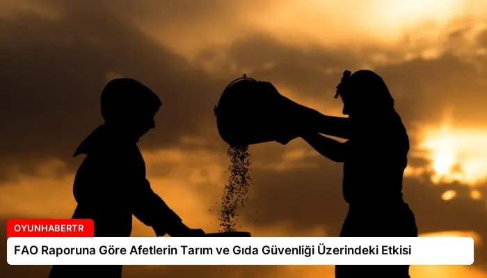 FAO Raporuna Göre Afetlerin Tarım ve Gıda Güvenliği Üzerindeki Etkisi