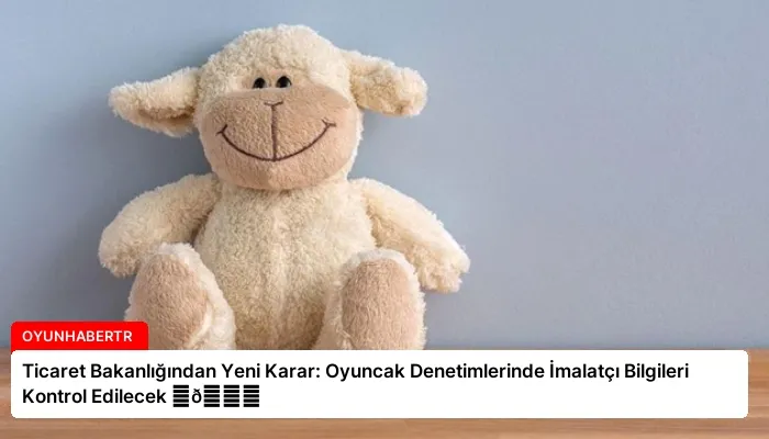 Ticaret Bakanlığından Yeni Karar: Oyuncak Denetimlerinde İmalatçı Bilgileri Kontrol Edilecek ⏬👇