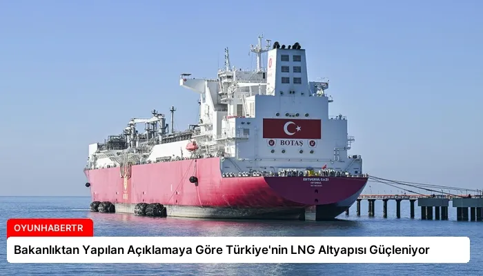 Bakanlıktan Yapılan Açıklamaya Göre Türkiye’nin LNG Altyapısı Güçleniyor
