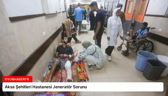 Aksa Şehitleri Hastanesi Jeneratör Sorunu