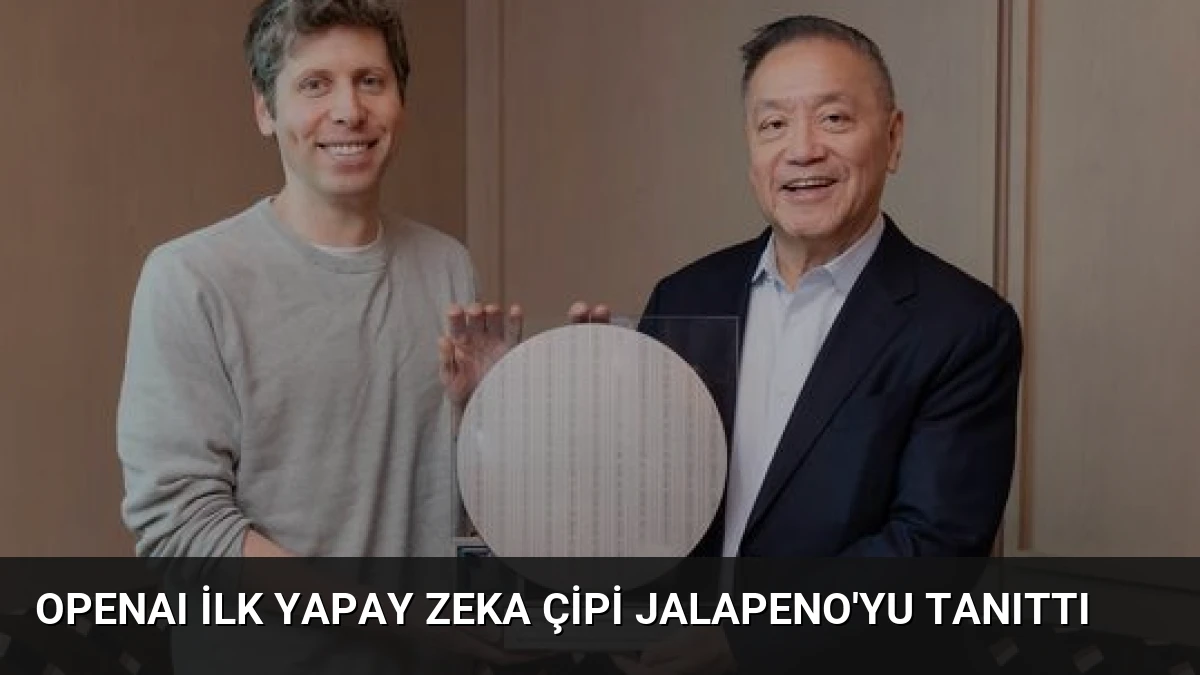 OpenAI İlk Yapay Zeka Çipi Jalapeno’yu Tanıttı