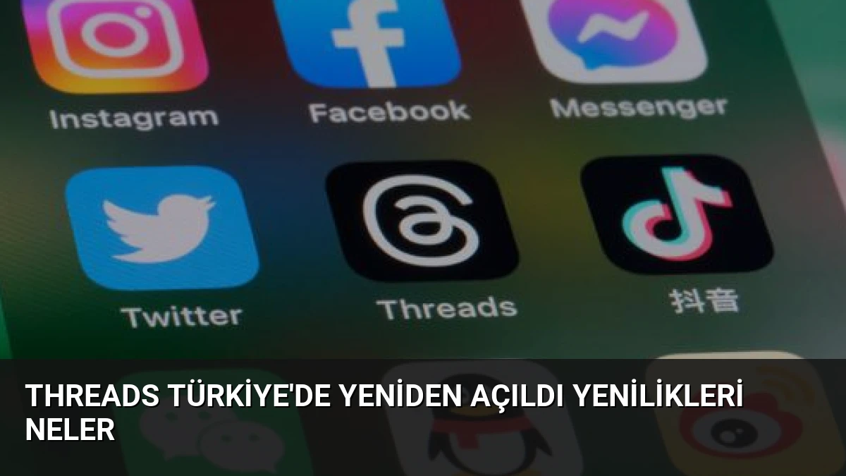 Threads Türkiye’de Yeniden Açıldı Yenilikleri Neler