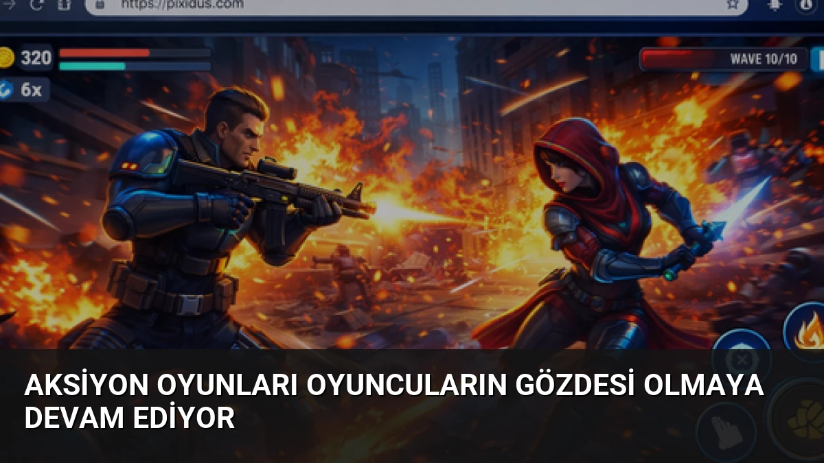 Aksiyon Oyunları Oyuncuların Gözdesi Olmaya Devam Ediyor