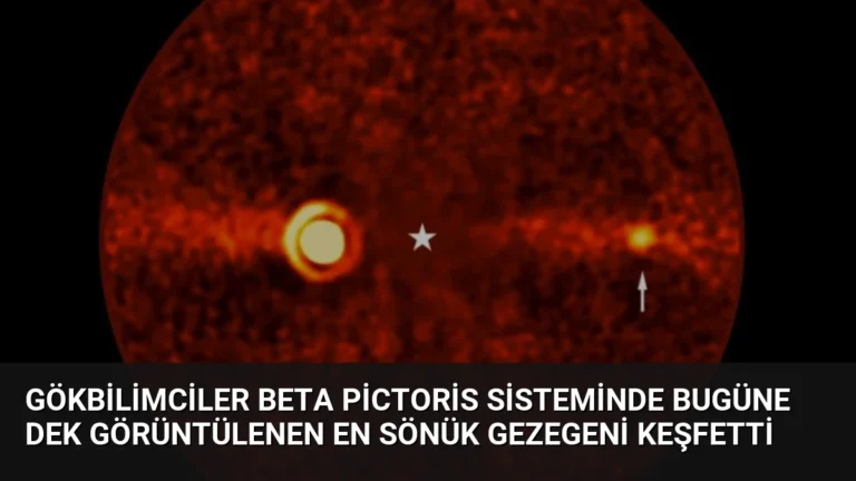 Gökbilimciler Beta Pictoris Sisteminde Bugüne Dek Görüntülenen En Sönük Gezegeni Keşfetti