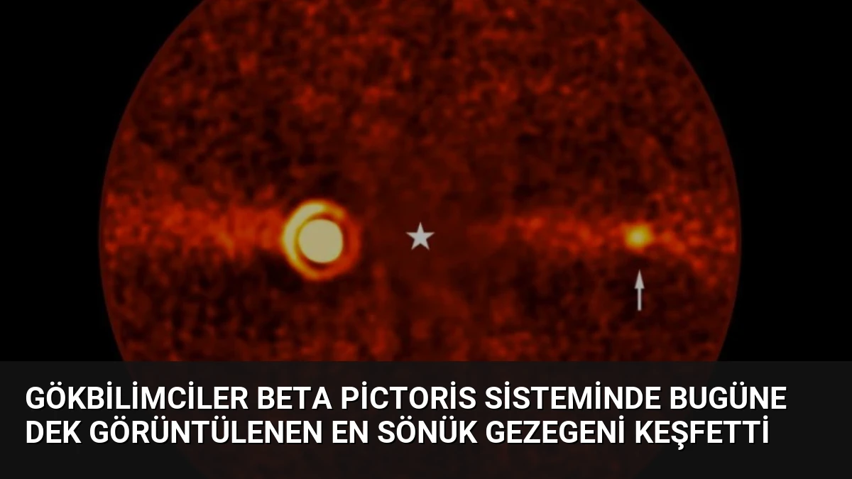 Gökbilimciler Beta Pictoris Sisteminde Bugüne Dek Görüntülenen En Sönük Gezegeni Keşfetti