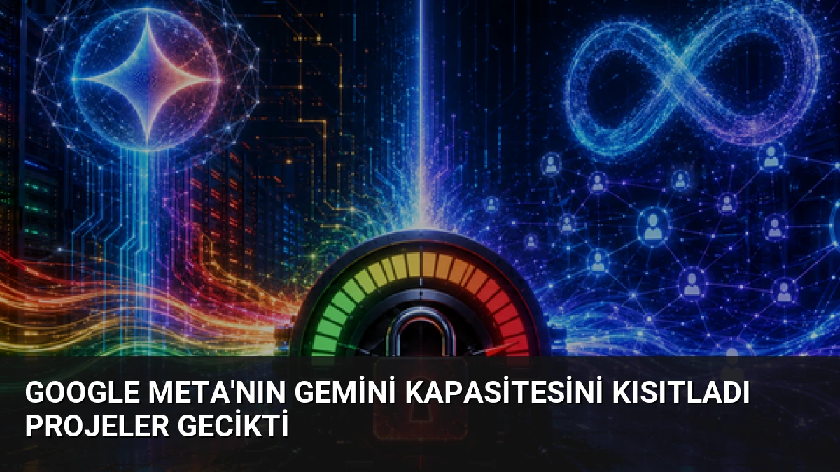 Google Meta’nın Gemini Kapasitesini Kısıtladı Projeler Gecikti