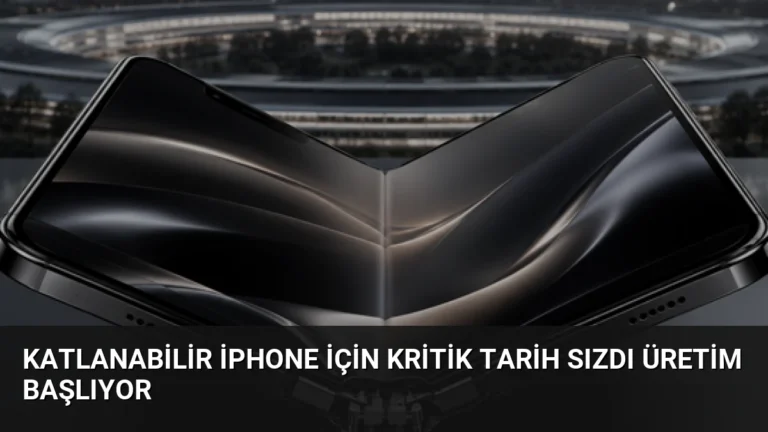 Katlanabilir iPhone İçin Kritik Tarih Sızdı Üretim Başlıyor