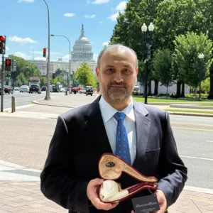 ABD’nin 250. yılı için Başkan Trump’a lületaşından özel armağan